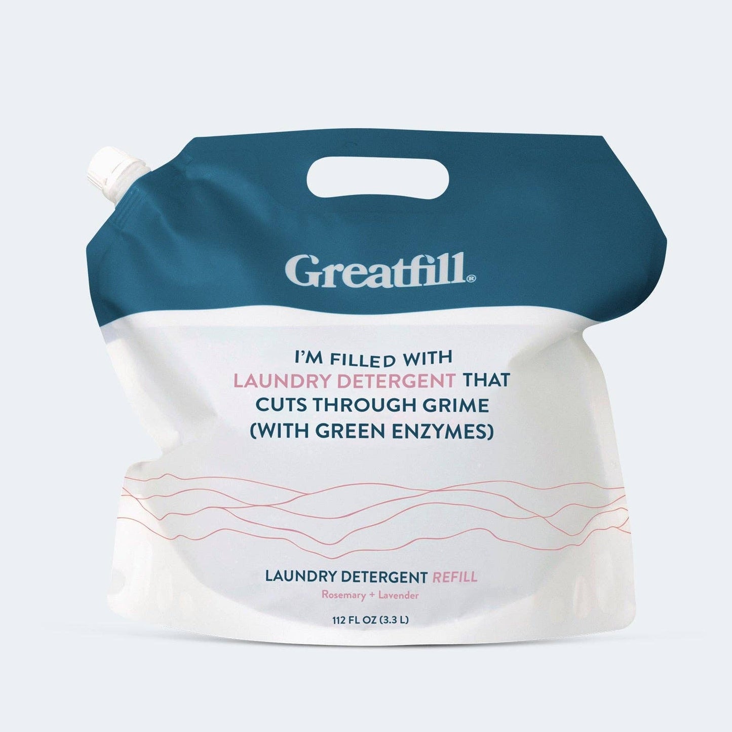 Laundry Detergent bulk Refill (Large): Rosemary + Lavender