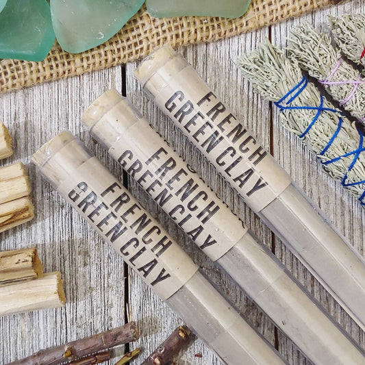 French Green Clay Face Mask Tube