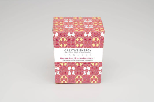 Hannah Lily, Rose & Grapefruit: 2-in-1 Soy Lotion Candle