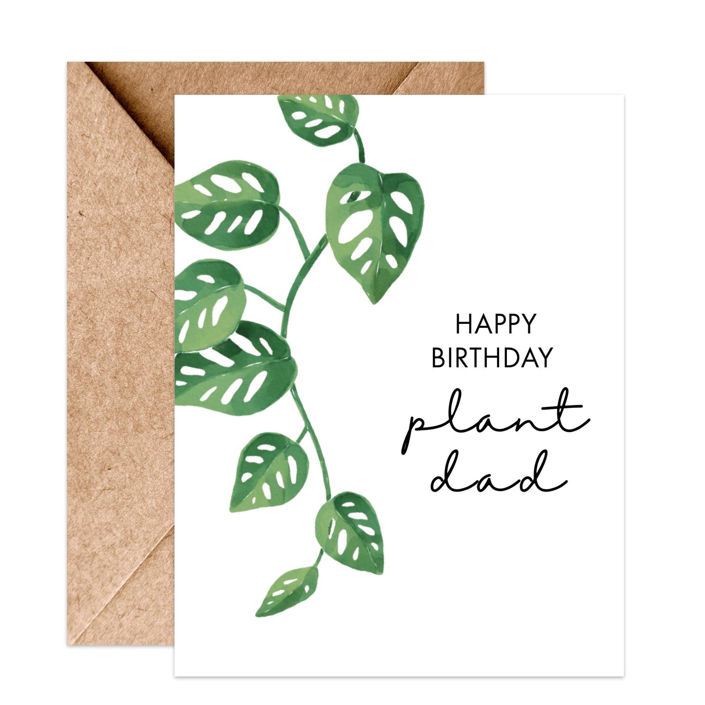 Plant Dad Birthday Card