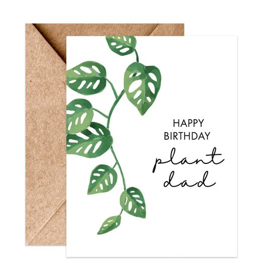 Plant Dad Birthday Card